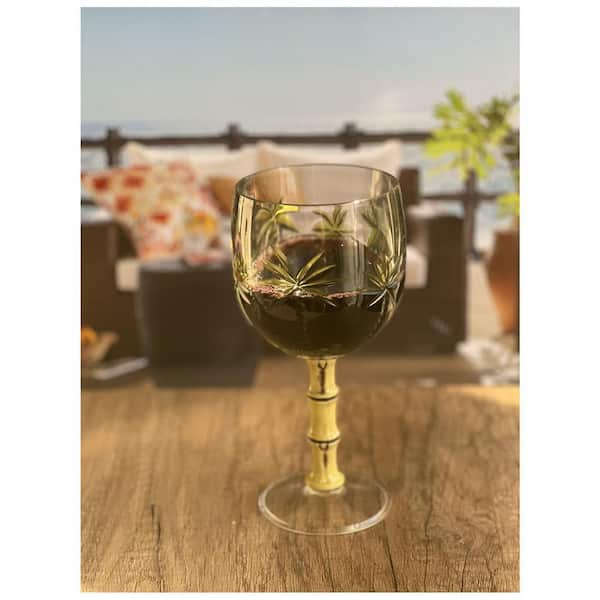 High-quality transparent glass water wine drinking glassware set with  golden silver rim frosted design
