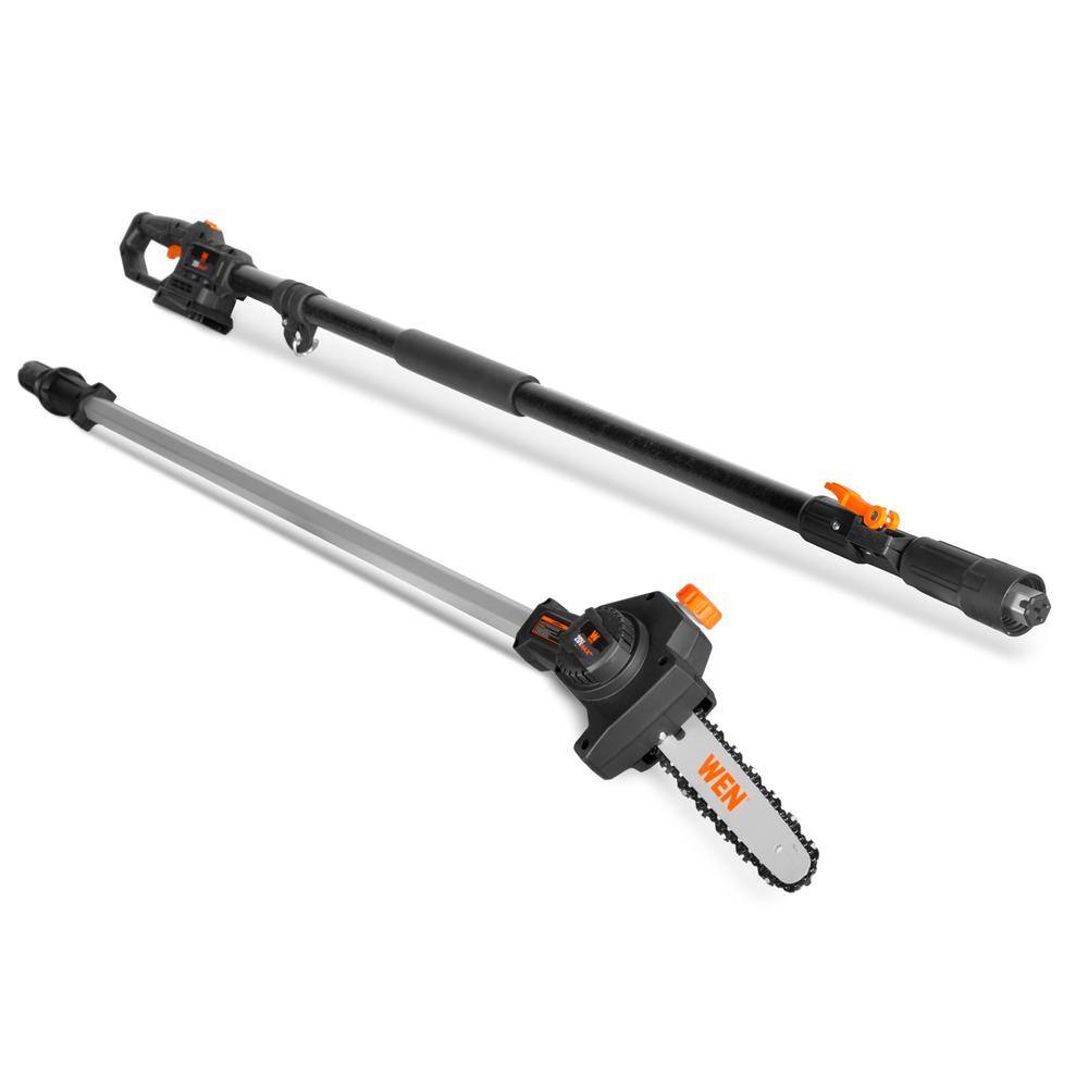 WEN 20V Max Cordless Brushless 8 Inch Pole Saw (Tool Only Battery and