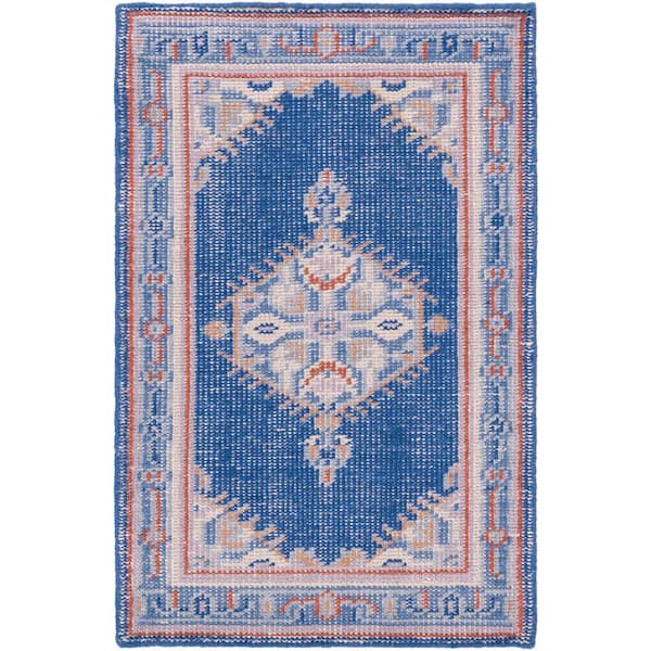 Zeno Cobalt 6 ft. x 9 ft. Indoor Area Rug