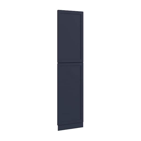 Thornton 23.25 in. W x 96 in. H Pantry End Panel in Midnight
