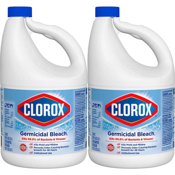 Clorox 121 oz. Concentrated Germicidal Liquid Bleach Cleaner (2-Pack)