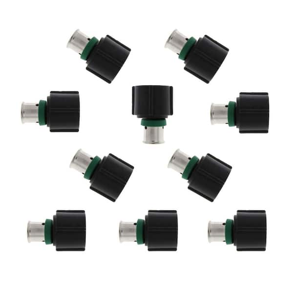 Viega PureFlow 3/8 in. x 1/2 in. Press Polymer Lavatory Adapter