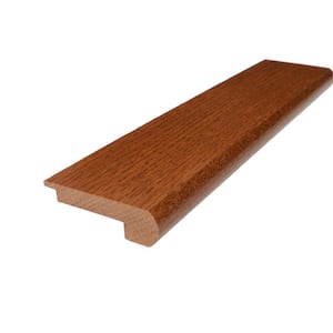Adelle 0.375 in. T x 2.78 in. W x 78 in. L High Gloss Hardwood Stair Nose