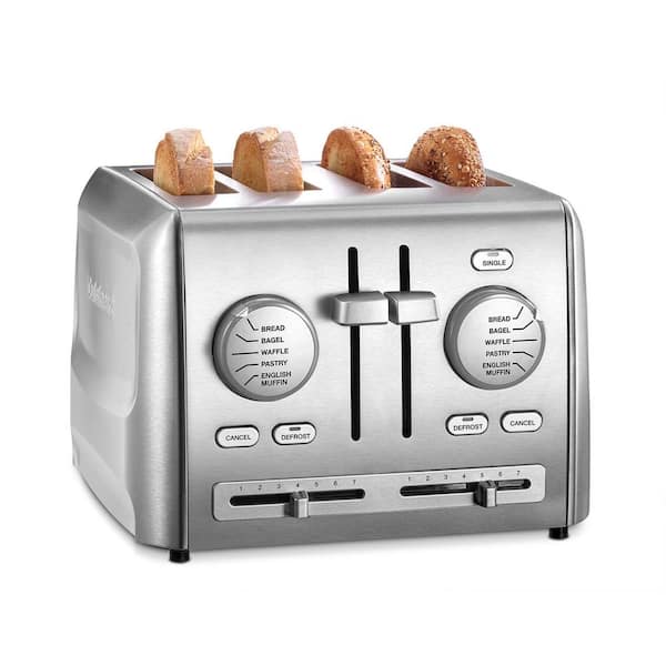 Best Buy: Cuisinart Classic 4-Slice Wide-Slot Toaster Matte Black