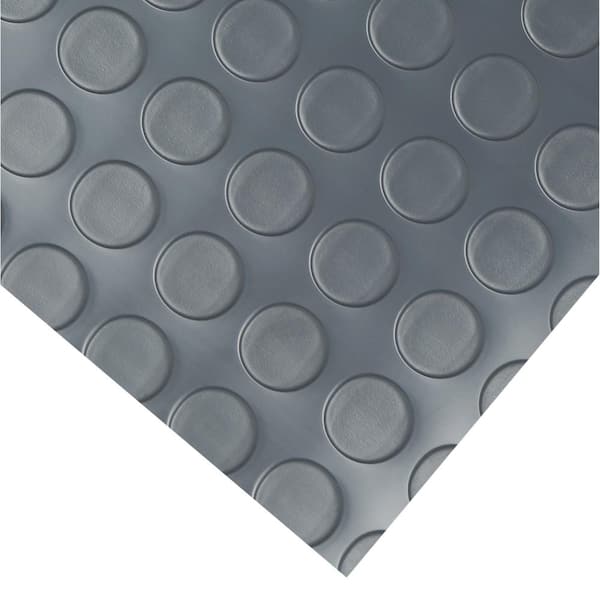 Floor Defender Garage Flooring Roll in Gray Coco Mats N More Size: 93 W x 192 L