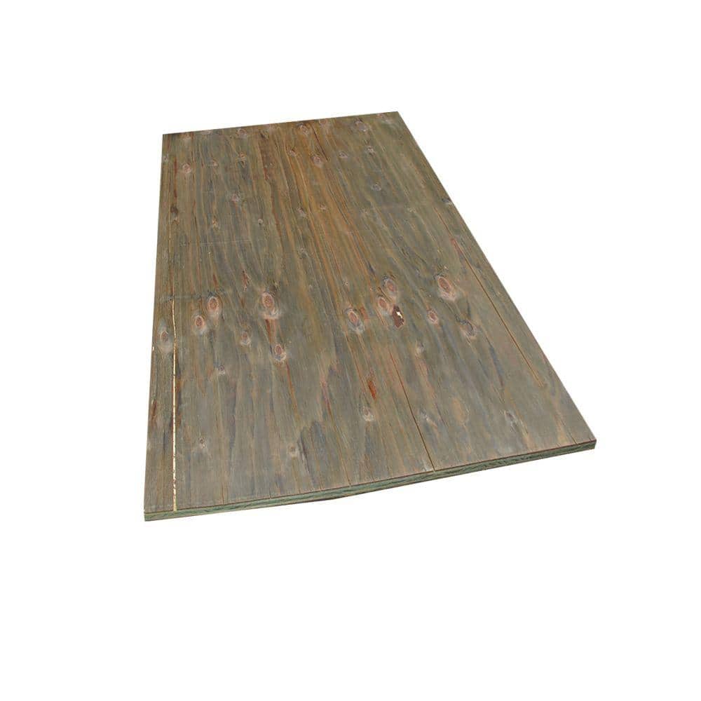Pressure-Treated Plywood Rated Sheathing (Common: 23/32 in. x 4 ft