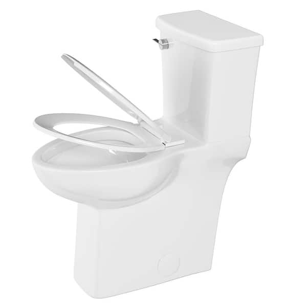 21.77-Inch 2-Piece Tall Toilet, Extended Single Flush 1. 28GPF, Great For Pregnant Women, Seniors & Post-Op Patients