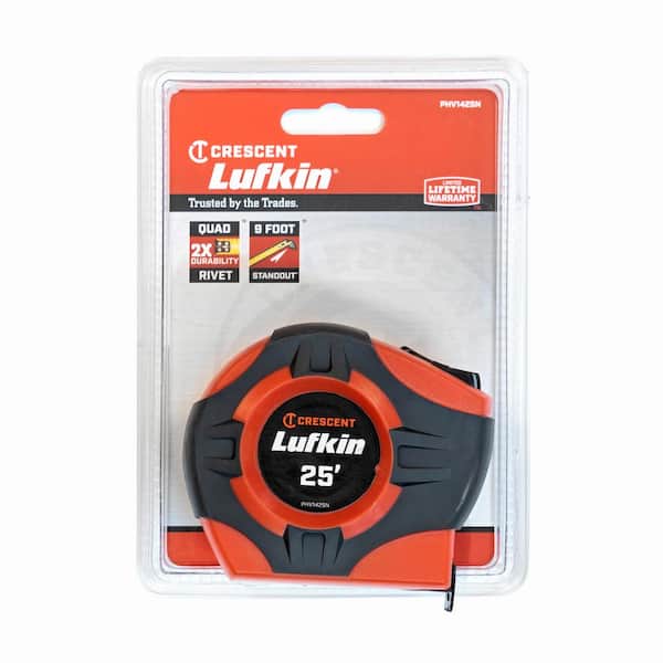 Lufkin Tape 1 In X 26 Ft 25 Mm X 8 M Hi-Viz Orange - Foto 5