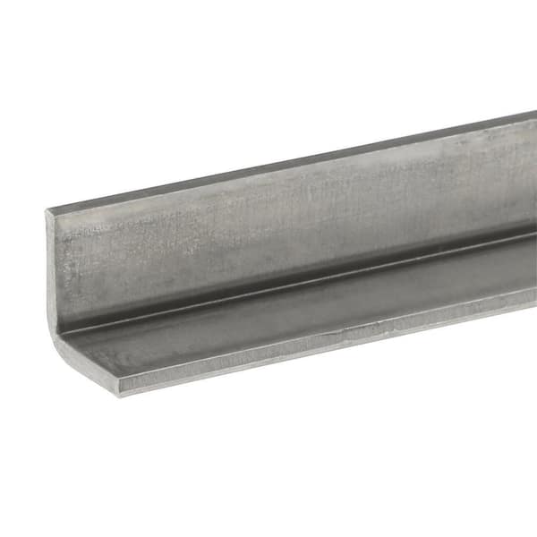 Everbilt 5/8 in. x 1 in x 3 ft. - 1/8 in. Thick Offset Plain Steel Angle