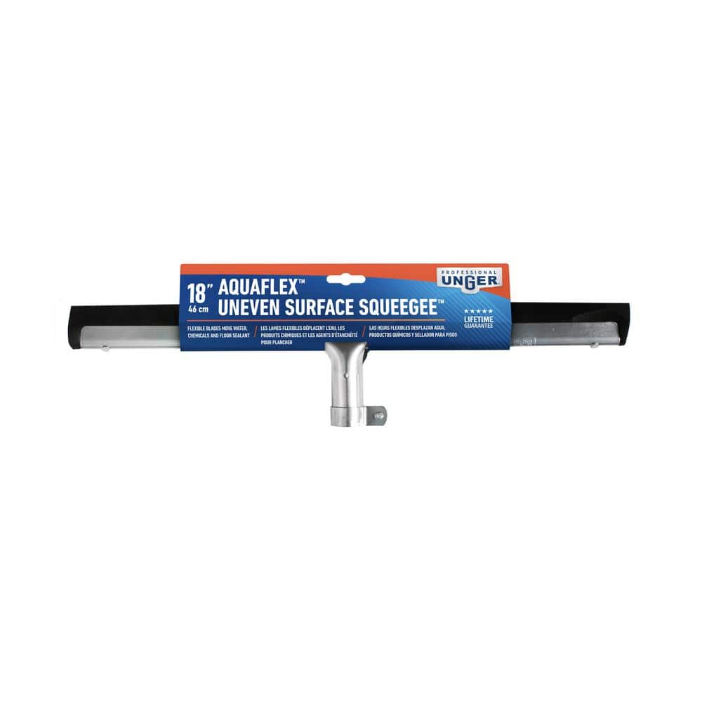 AquaFlex 18'' Metal and Rubber Floor Squeegee