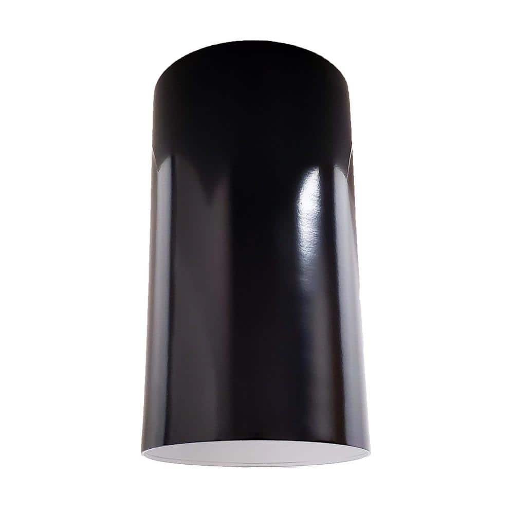 Volume Lighting 1-Light Black Flush Mount V1015-5 - The Home