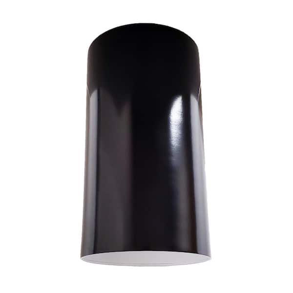 1-Light Black Flush Mount