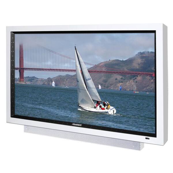 SunBriteTV Pro Series Weatherproof 46 in. Class LCD 1080P 60Hz Outdoor HDTV - White-DISCONTINUED