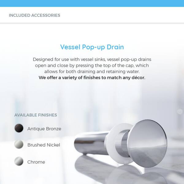 Mr Direct Vessel Sink In Bamboo With 718 Faucet And Pop Up Drain In Chrome 2 718 C The Home Depot