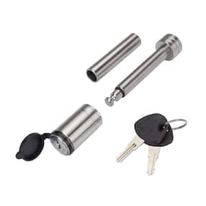 2.75 in. Stainless Barrel Style Receiver Hitch Pin Lock with Sleeve