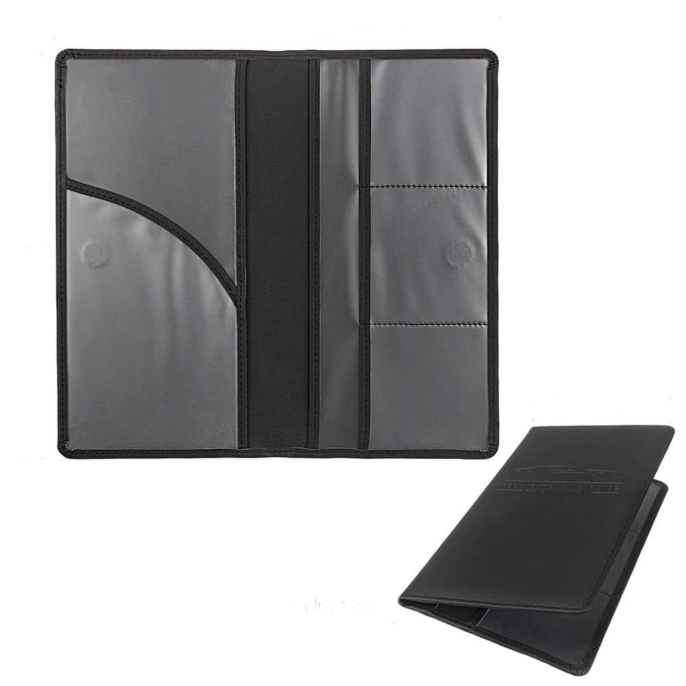Car Registration And Insurance Holder, Leather Car Document Card Holder - View #4