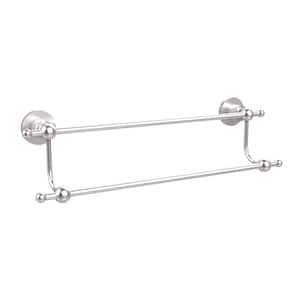 Astor Place Collection 18 in. Double Towel Bar in Satin Chrome