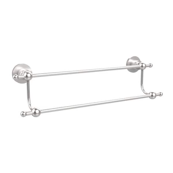 Allied Brass Astor Place Collection 18 in. Double Towel Bar in Satin Chrome