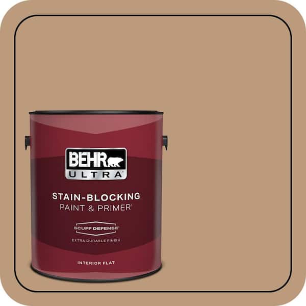 BEHR ULTRA 1 gal. #MQ2-03 Key to the City Extra Durable Flat Interior Paint & Primer