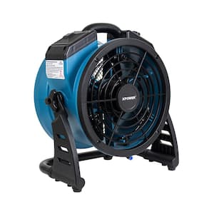 FM-65B Portable Battery Operated Rechargeable Cordless Variable Speed Outdoor Cooling Misting Fan and Air Circulator