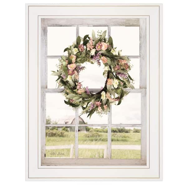 HomeRoots Charlie Summer View 1-Piece Framed Wall Art 19 in. x 15 in.
