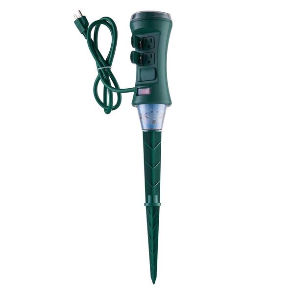 Reviews for Defiant Smart Outdoor 4 ft. 6Outlet Power Stake Timer with