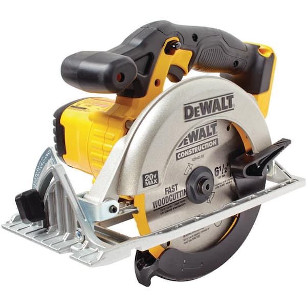 DEWALT - 20V MAX Cordless 6-1/2 in. Circular Saw, (1) 20V 6.0Ah and (1) 20V 4.0Ah Batteries, and Charger