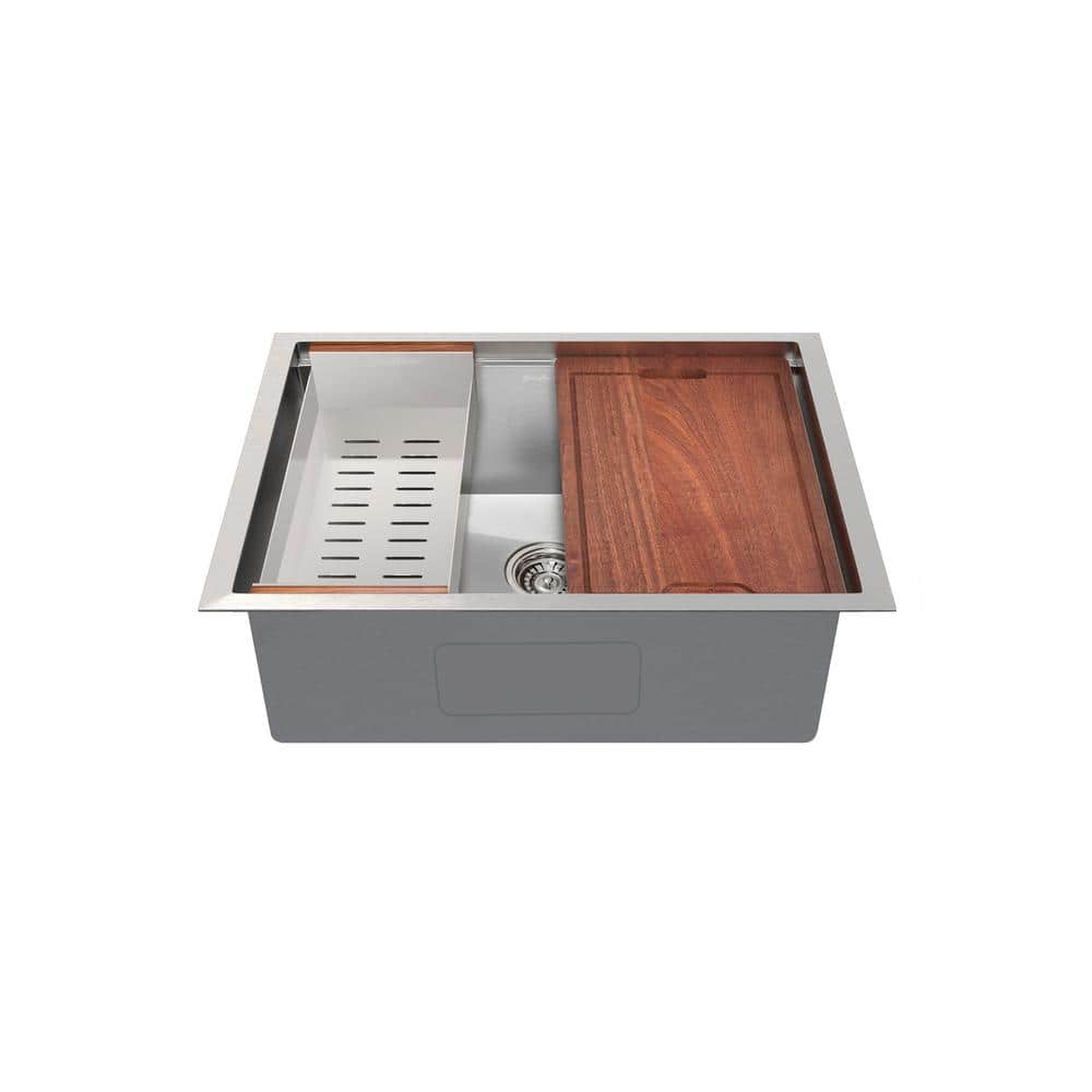 Rivage 30 x 19 Stainless Steel Single Basin Undermount Sink