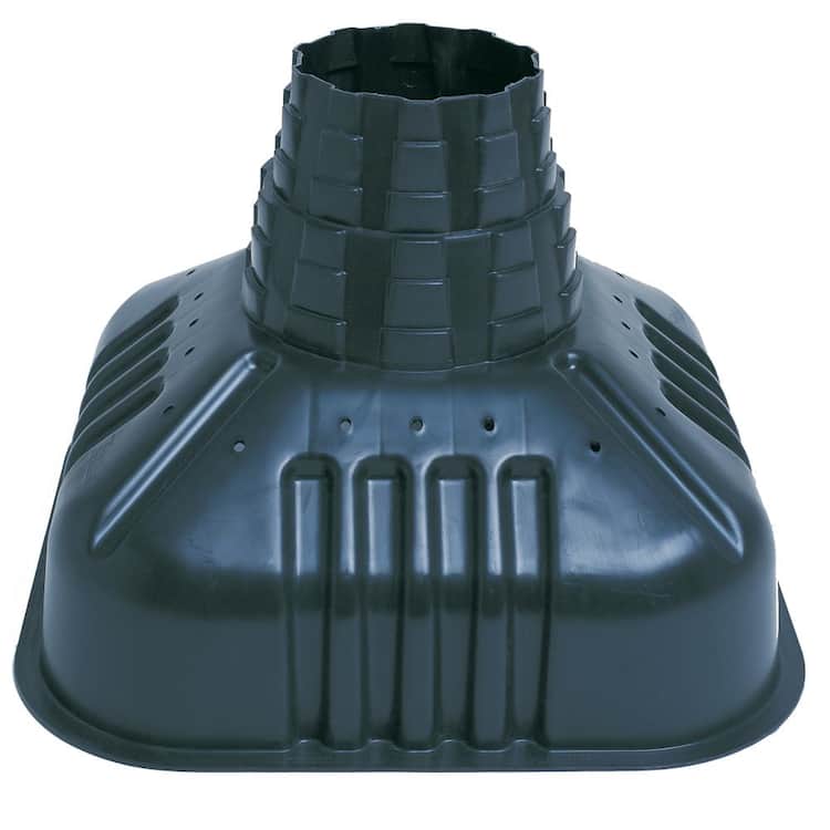 SQUARE FOOT 22 in. x 16-1/2 in. x 22 in. Plastic Concrete Footing Form
