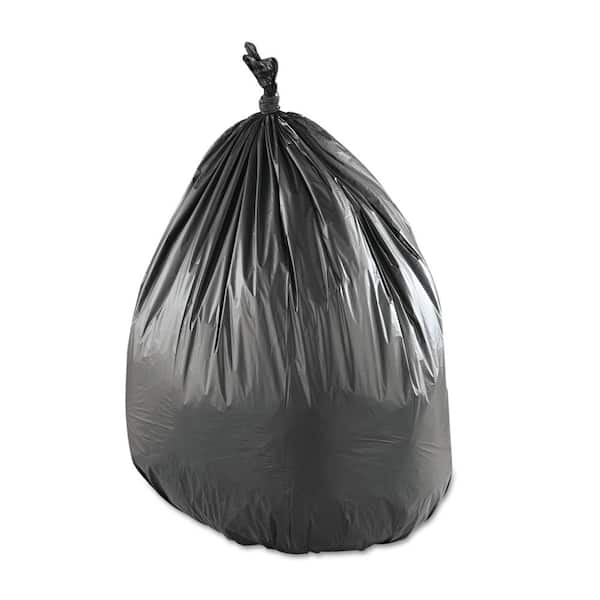 56 Gallon 43X48' Clear Leaf Bags Low Density Trash Can Liners PE