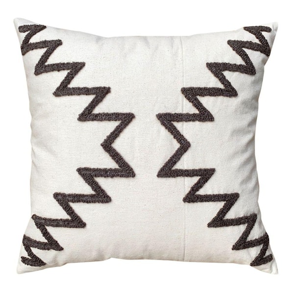 The Urban Port 17 x 17 Inch Square Cotton Accent Throw Pillows