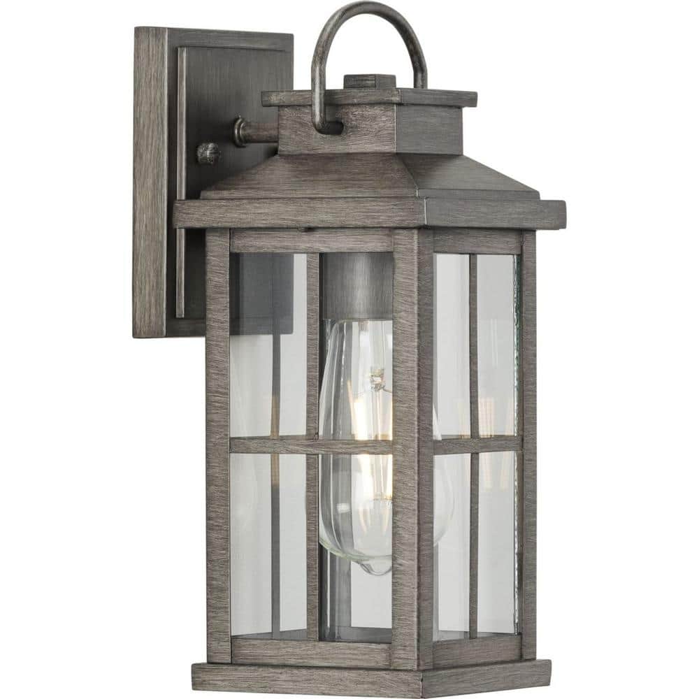 Antique Pewter 12" Direct Wired Electric Outdoor Lantern