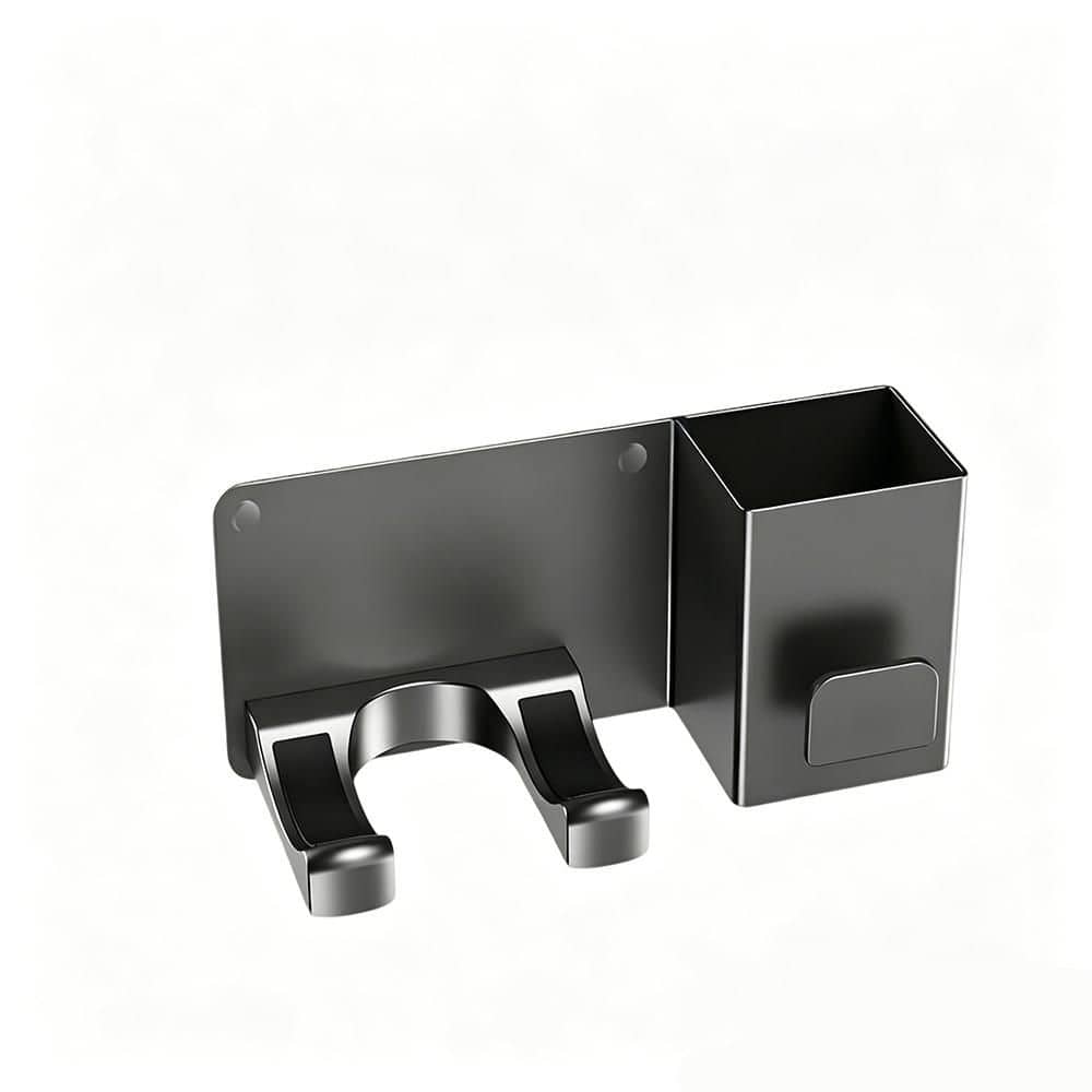 Bathroom Hair Tool Organizer, Wall Mounted in Black price history on PriceWatchPro