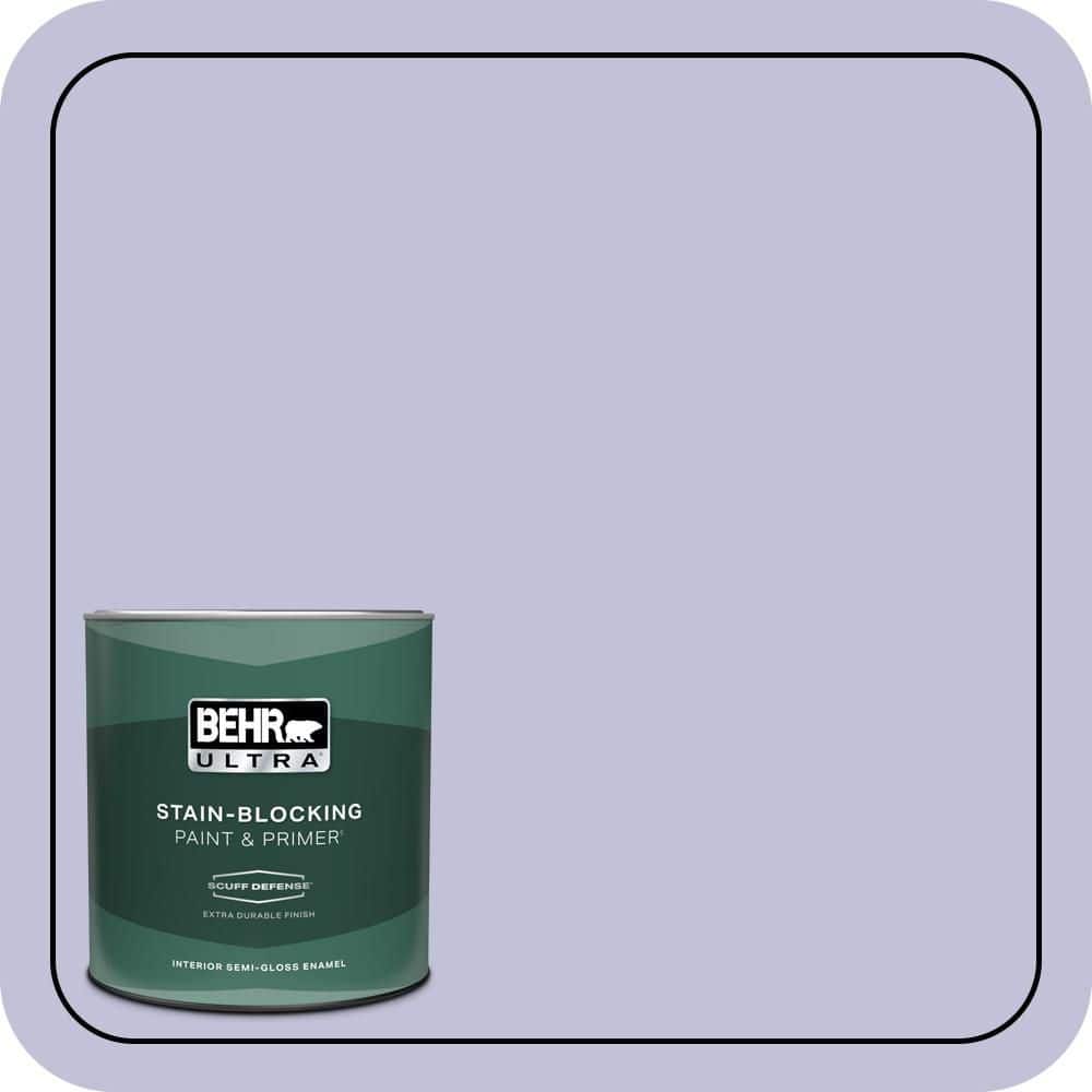 1 qt. #M550-3 Foxglove Extra Durable Semi-Gloss Enamel Interior Paint & Primer price history on PriceWatchPro