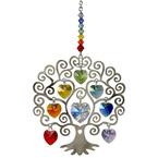 Woodstock Rainbow Makers Collection, Crystal Tree of Life, 4 in. Crystal Suncatcher CTL