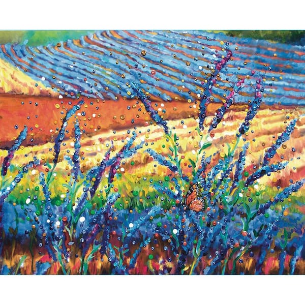 Hart Puzzles Lavender Fields Puzzle by Julia Watkins