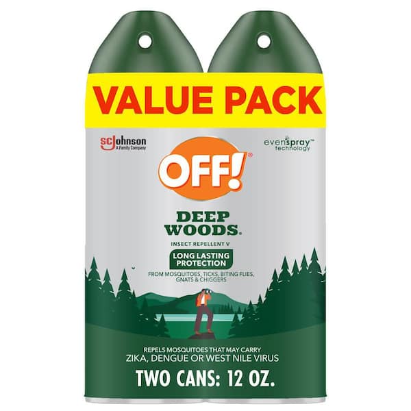 Deep Woods Insect Repellent V, Up to 8 Hours of Mosquito Protection, 6 oz. (2-Pack)