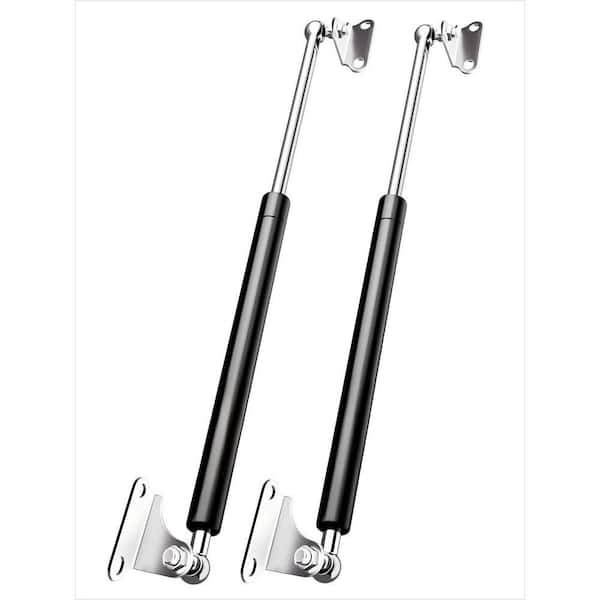 20 in. 200 lbs Gas Strut Shocks with L-Type Mounts, Gas Spring Prop for Cabinet, Bed, Floor, Door (2-Pack)