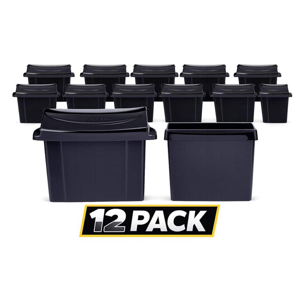 Alpine Industries 10 in. H x 9 in. W Surface Mount Black Durable