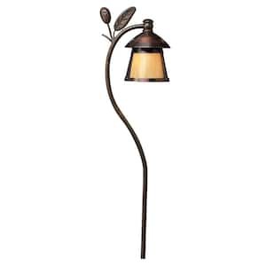 Path Aspen Hardwired Sienna Bronze Path Light