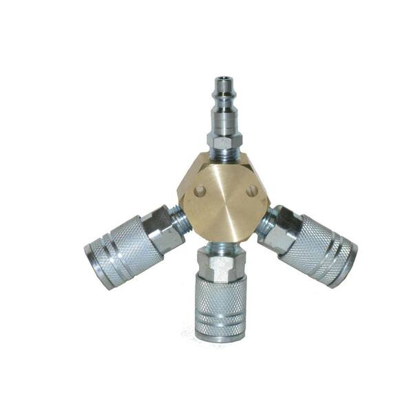 Contractor's Choice 3-Way Hex Manifold Industrial