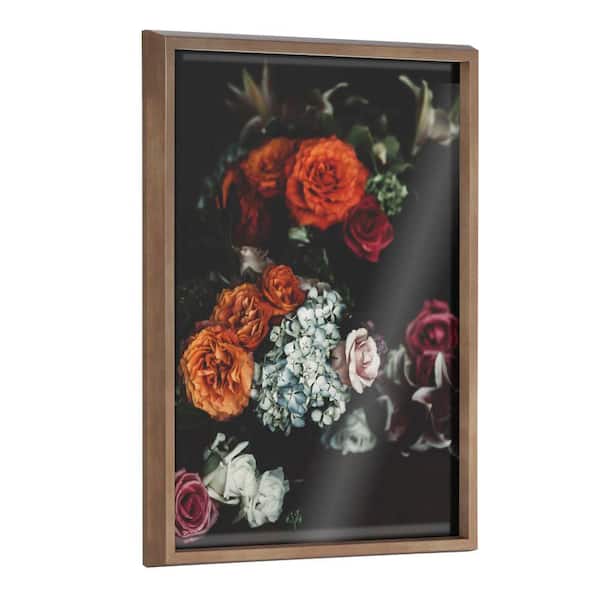 Kate and Laurel Blake "Abundance" by Alicia Abla Framed Glass Art Print 24 in. x 18 in.