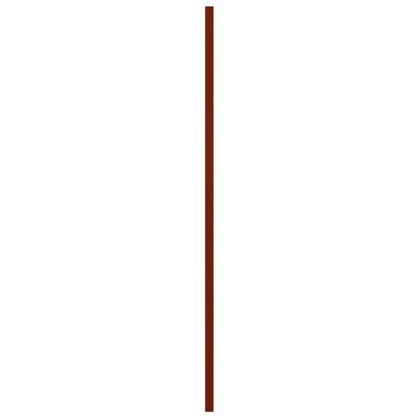 Ekena Millwork EnduraCore Kyoto Modern Style 18-in W x 40-in H