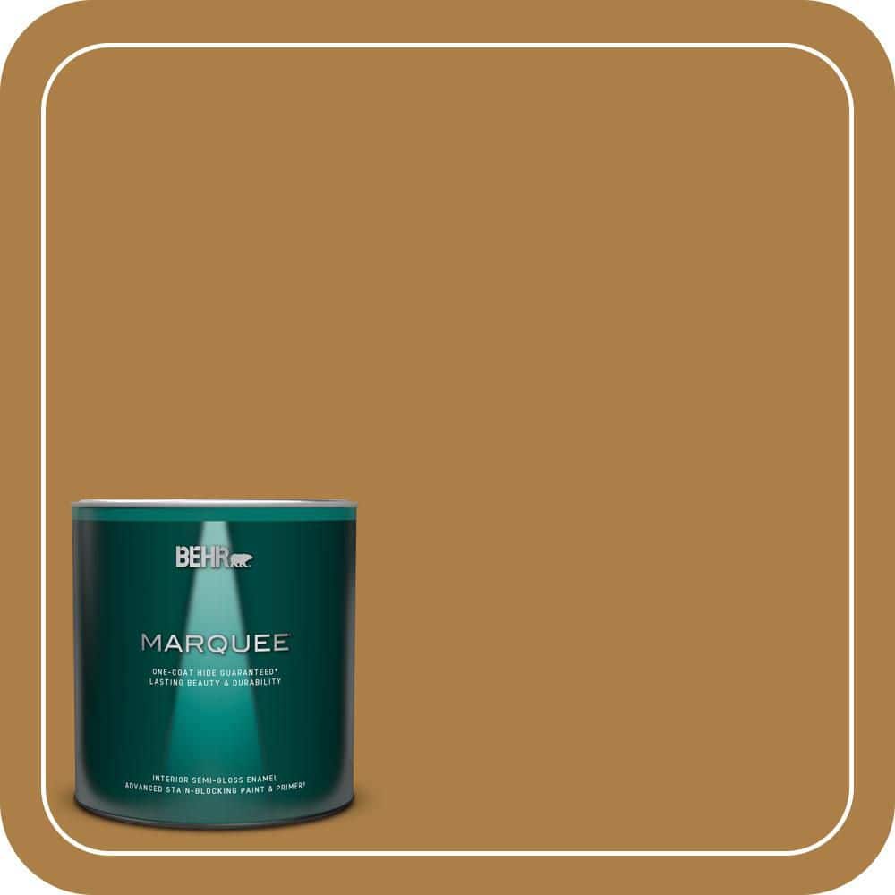 1 qt. #300D-6 Medieval Gold Semi-Gloss Enamel Interior Paint & Primer price history on PriceWatchPro