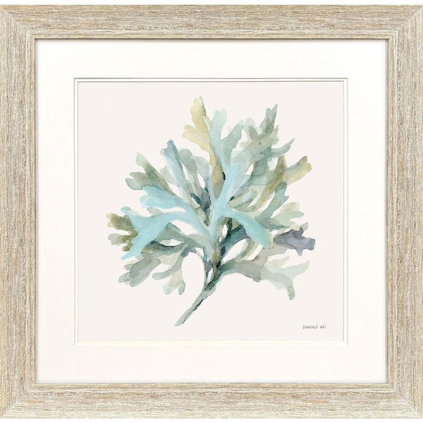 Nai 1 Piece Framed Coastal Art Print 30 in. x 30 in.