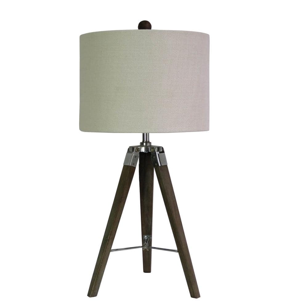 Fangio Lighting 28 In Tripod Table, Tripod Lamp With Table