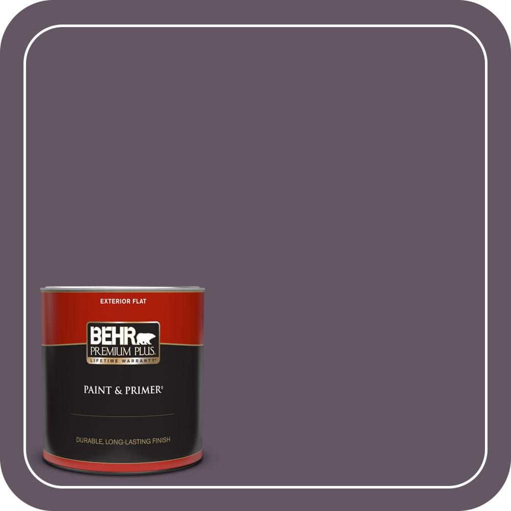 1 qt. Home Decorators Collection #HDC-CL-03 Grand Grape Flat Exterior Paint & Primer price history on PriceWatchPro