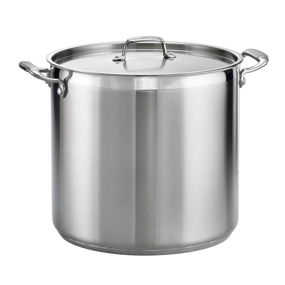 Tramontina 24-Quart Stainless Steel Covered Stock Pot