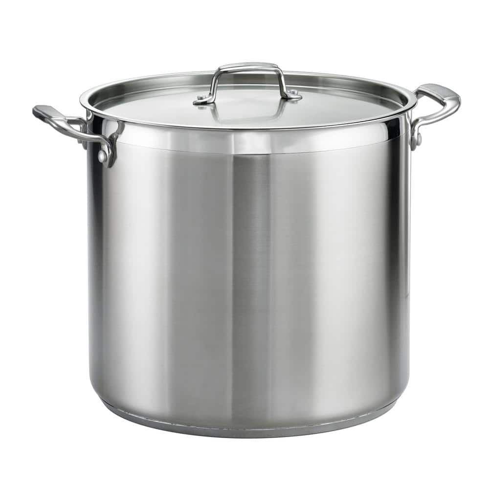 Tramontina Gourmet 24 qt. Stainless Steel Stock Pot with Lid 80120