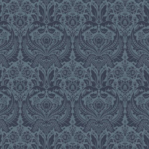 Graham & Brown 56 sq. ft. Desire Blue Wallpaper